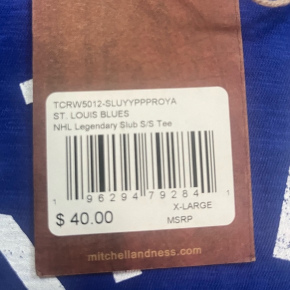 NHL St Louis Blues Slub Tee - Picture 4 of 4